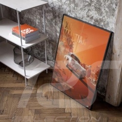 Porsche 804 Grosser Preis von Frankreich reproduction d'une affiche originale de Erich Strenger