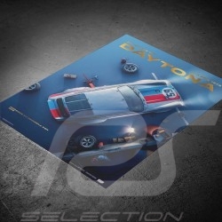 Porsche 804 Grosser Preis von Frankreich reproduction d'une affiche originale de Erich Strenger