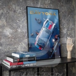 Porsche 804 Grosser Preis von Frankreich reproduction d'une affiche originale de Erich Strenger