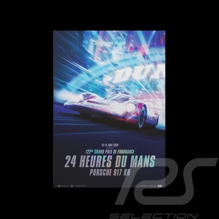 Porsche 804 Grosser Preis von Frankreich reproduction d'une affiche originale de Erich Strenger