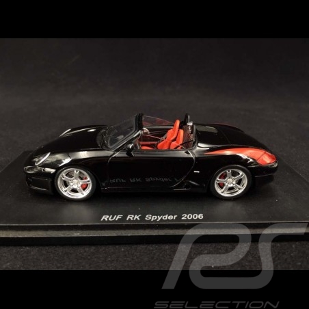 Porsche RUF RK Spyder 2006 noir 1/43 Spark S0708