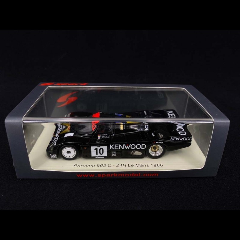 Porsche 962 C n° 10 Le Mans 1986 1/43 Spark S7509