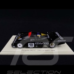 Porsche 962 C n° 10 Le Mans 1986 1/43 Spark S7509