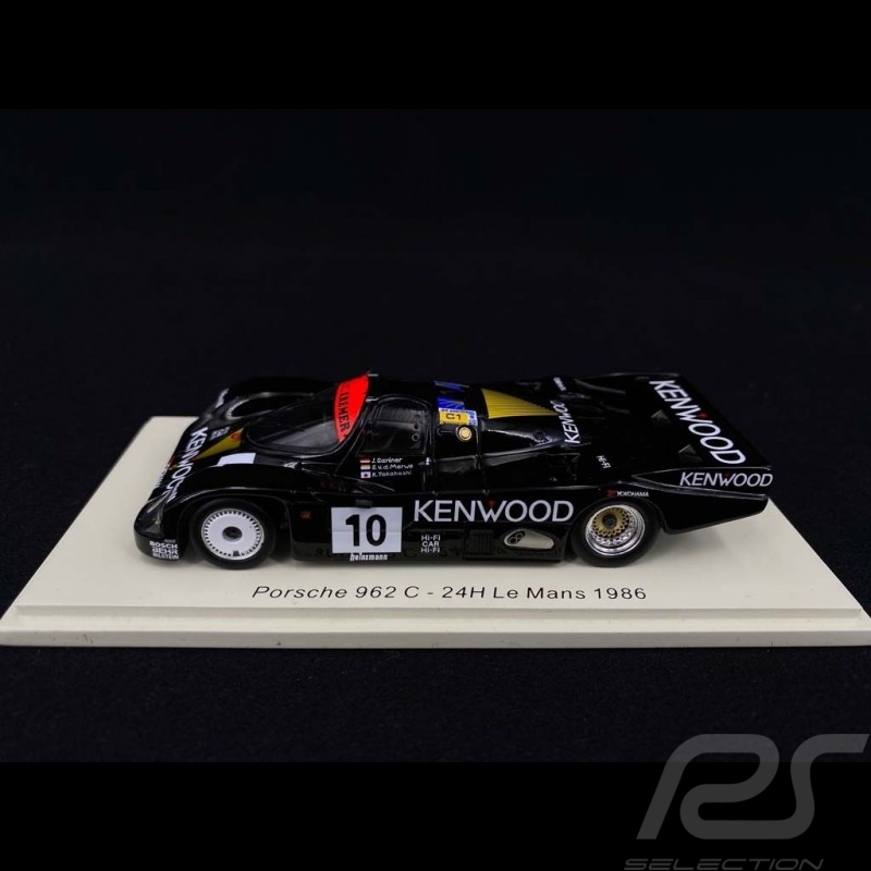 Porsche 962 C n° 10 Le Mans 1986 1/43 Spark S7509