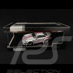 Porsche 911 type 930 RWB Rauh-Welt n° 8 Martini argenté 1/43 IXO Models MOC206