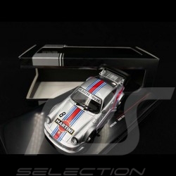 Porsche 911 type 930 RWB Rauh-Welt n° 8 Martini argenté 1/43 IXO Models MOC206