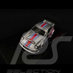 Porsche 911 type 930 RWB Rauh-Welt n° 8 Martini argenté 1/43 IXO Models MOC206