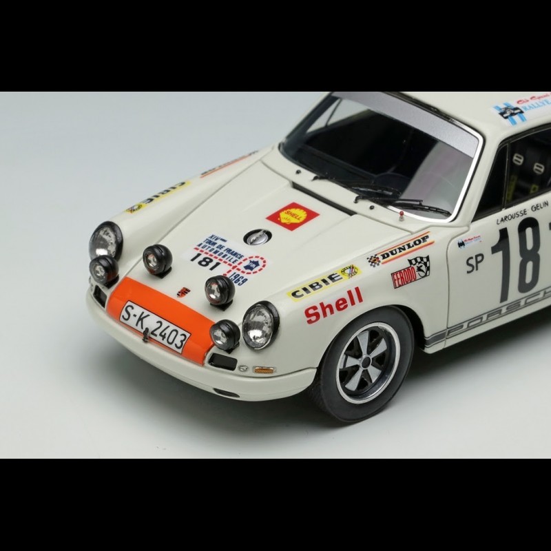 Porsche 911 R Winner Tour de France 1969 n° 181 Larousse 1/43 Make