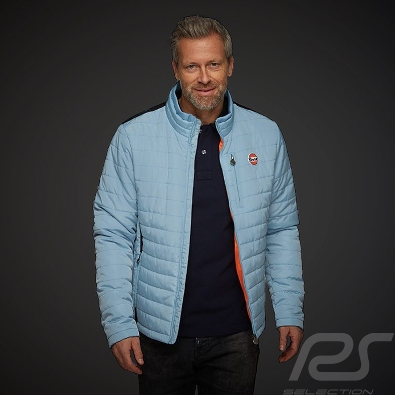 Gulf Jacket Performance Gulf blue Quilted - men