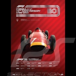Porsche 804 Grosser Preis von Frankreich reproduction d'une affiche originale de Erich Strenger