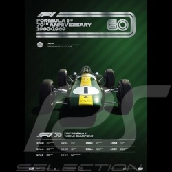 Porsche 804 Grosser Preis von Frankreich reproduction d'une affiche originale de Erich Strenger