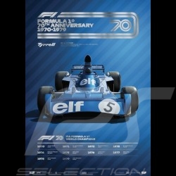 Porsche 804 Grosser Preis von Frankreich reproduction d'une affiche originale de Erich Strenger