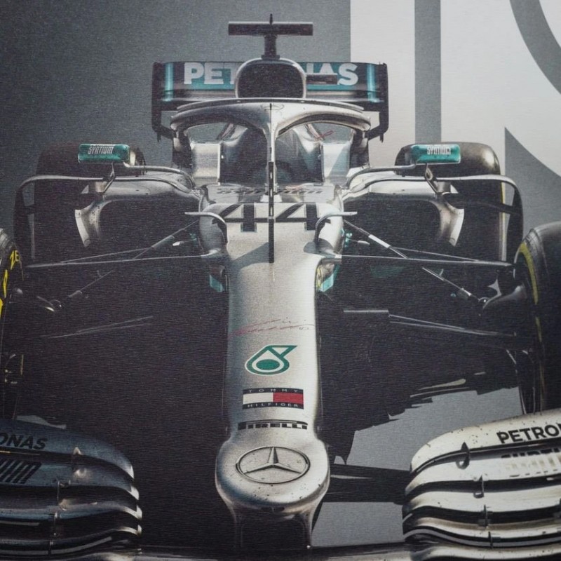 Poster Mercedes Amg Petronas F1 Team World Champions 2010 2019