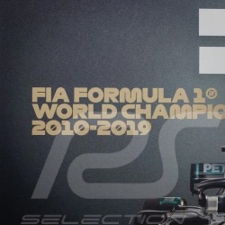 Mercedes Poster AMG Petronas F1 Team 70th anniversary 2010 - 2019 Limited edition