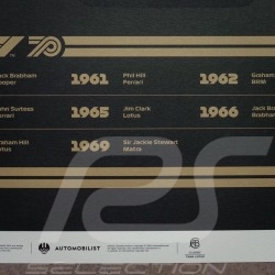 Porsche 804 Grosser Preis von Frankreich reproduction d'une affiche originale de Erich Strenger