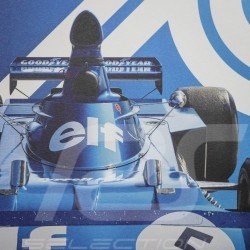 Poster Tyrrell F1 World Champions 1970 - 1979 Edition limitée