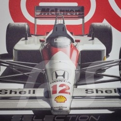 Poster McLaren F1 World champions 1980 - 1989 Edition limitée