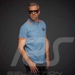 Polo-shirt Klassische Gulf Summer of Racing Gulfblau - Herren