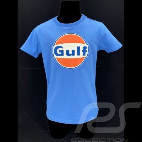 T-Shirt Gulf bleu cobalt blue blau enfant kids kinder