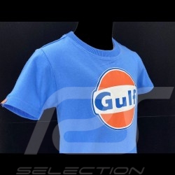 T-Shirt Gulf bleu cobalt blue blau enfant kids kinder