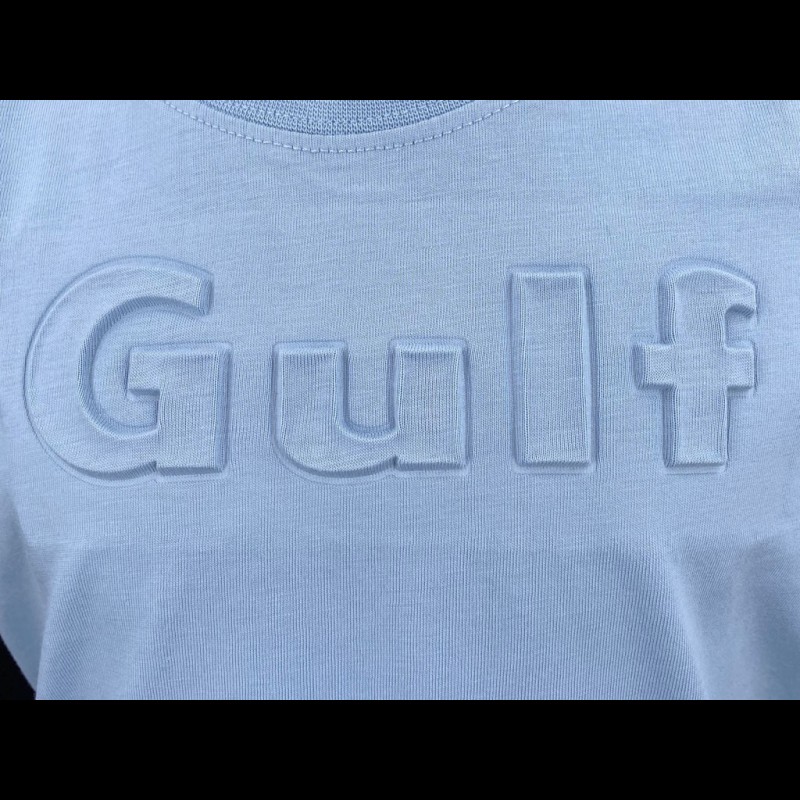 Gulf T-shirt 3D effect Gulf blue - men