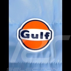 Gulf Jacke Armellose Performance Steppjacke Gulblau / Schwarze Streifen - Herren