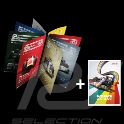 Set 8 posters F1 70ème anniversaire collection complète Edition limitée