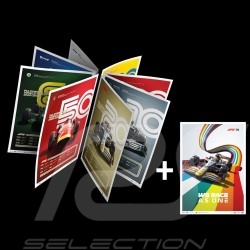 Set 8 posters F1 70ème anniversaire collection complète Edition limitée