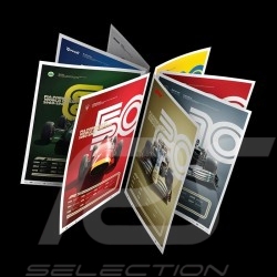 Set 8 posters F1 70ème anniversaire collection complète Edition limitée