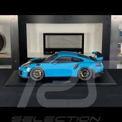 Porsche 911 GT2 RS type 991.2 2018 Miami Blue 1/8 Minichamps 800620002
