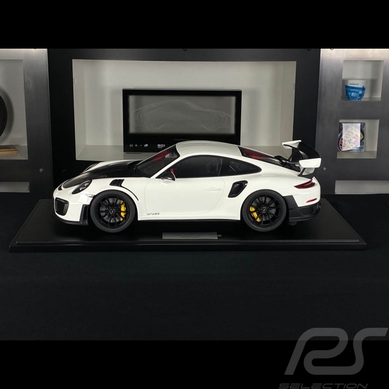 grey/carbon bonnet NEU! Minichamps 1:87 870068127 2018 Porsche 911 GT2 RS 