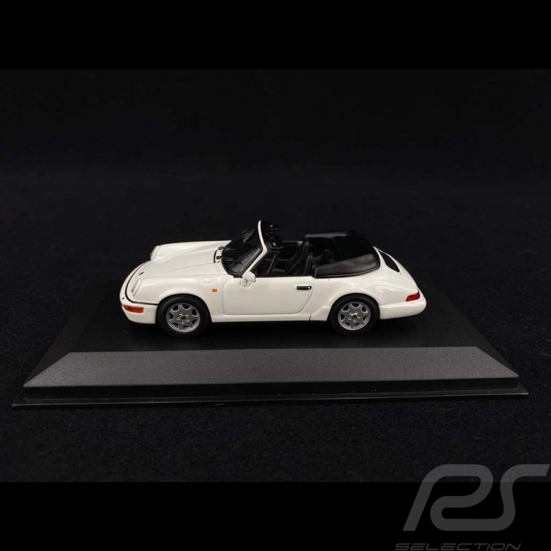 Porsche 911 Carrera 4 Cabriolet type 964 1990 weiß 1/43 Minichamps 940067330
