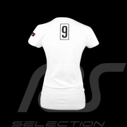 Kremer racing T-shirt Porsche 911 Carrera RSK 3.0 n° 9 Vaillant weiß - Damen