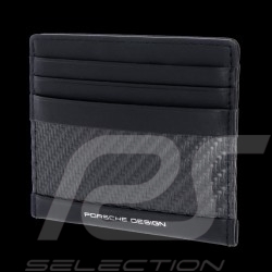 Portefeuille Porsche Porte-cartes Carbon SH6 Noir Porsche Design 4090002602 wallet Credit card holder Geldbörse Kreditkartenhalt