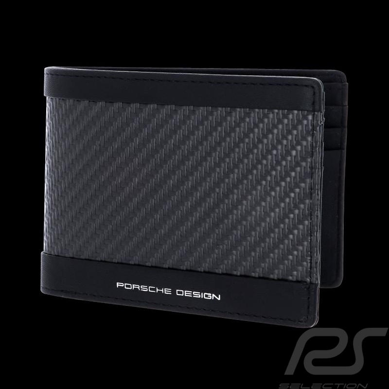 Portefeuille Porsche Carbon H6 Noir Porsche Design 4090002732 wallet Geldbörse 