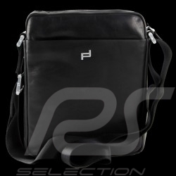 Porsche Design bag Urban Courier SVZ Shoulder bag Black Leather 4090002755