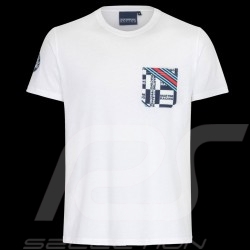 T-Shirt Martini International Club Blanc - homme