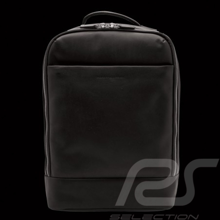 Sac à dos Porsche Design Urban Courier 2.0 MVZ Cuir Noir 4090002935 backpack Rucksack