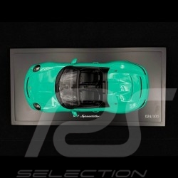 Porsche 911 Speedster type 991 Jadegrün 1/18 Spark WAXL2100003