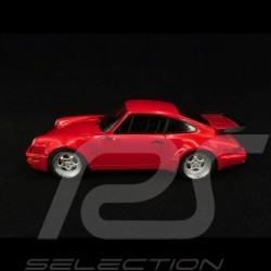 Porsche 911 Turbo 3.6 Type 964 1993 Rouge indien Guards red Indischrot 1/18 Solido S1803402 Guards red indischrot