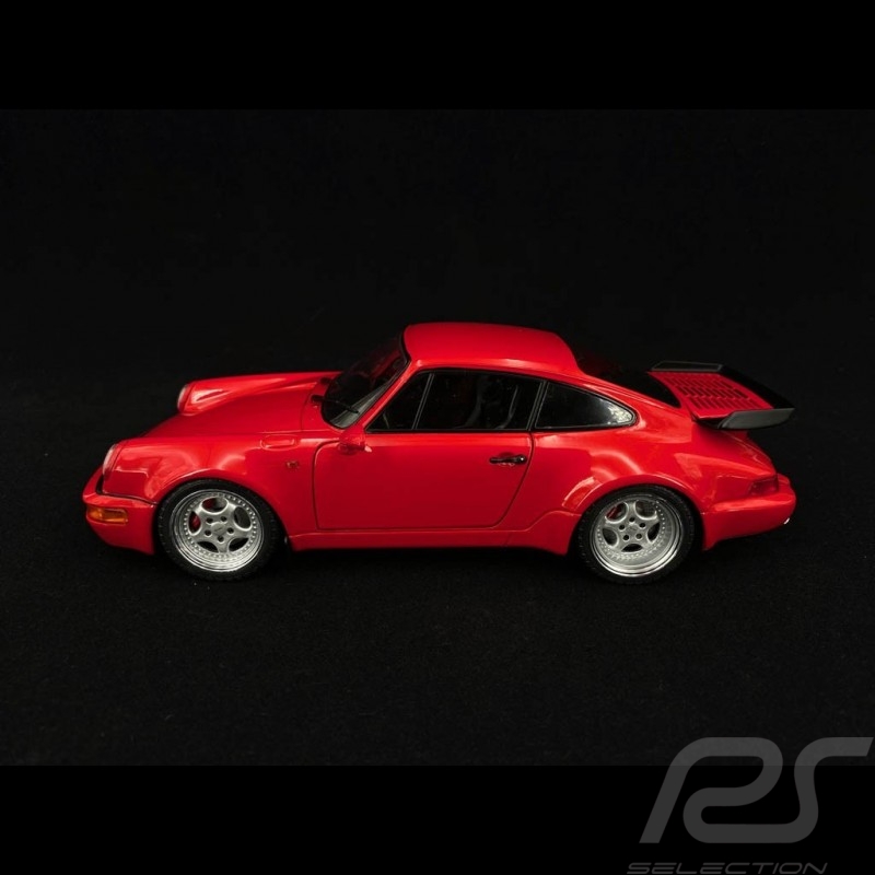 Porsche 911 Turbo 3.6 Typ 964 1993 Indischrot 1/18 Solido S1803402