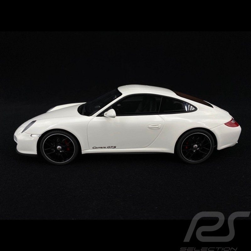 Porsche 911 Carrera GTS Type 997 phase II Blanche White Weiß 1/18 GT Spirit GT287