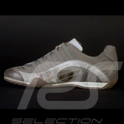 Sneaker / basket shoes Style race driver Beige V2 - men