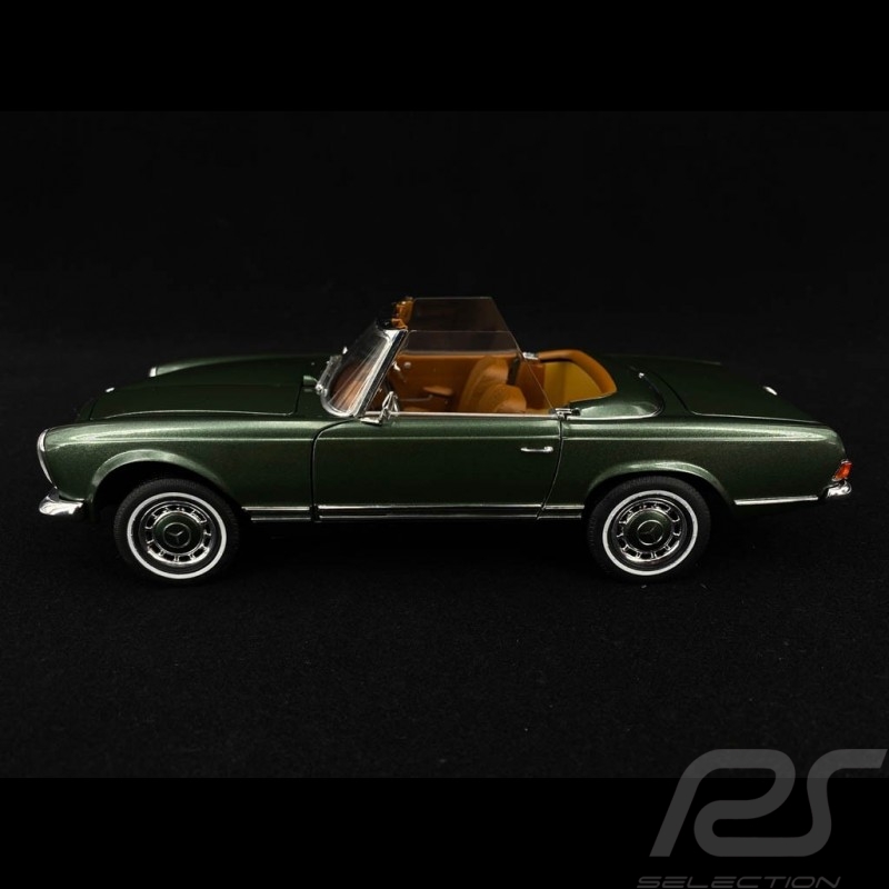 Mercedes-Benz 280 SL 1963 green metallic 1/18 Schuco 450035700