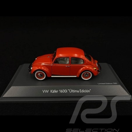 Volkswagen VW Coccinelle 1600i "Ultima Edicion" rouge red rot 1/43 Schuco 450269400