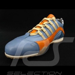 Chaussure Sport sneaker / basket style pilote bleu Gulf V2 - homme
