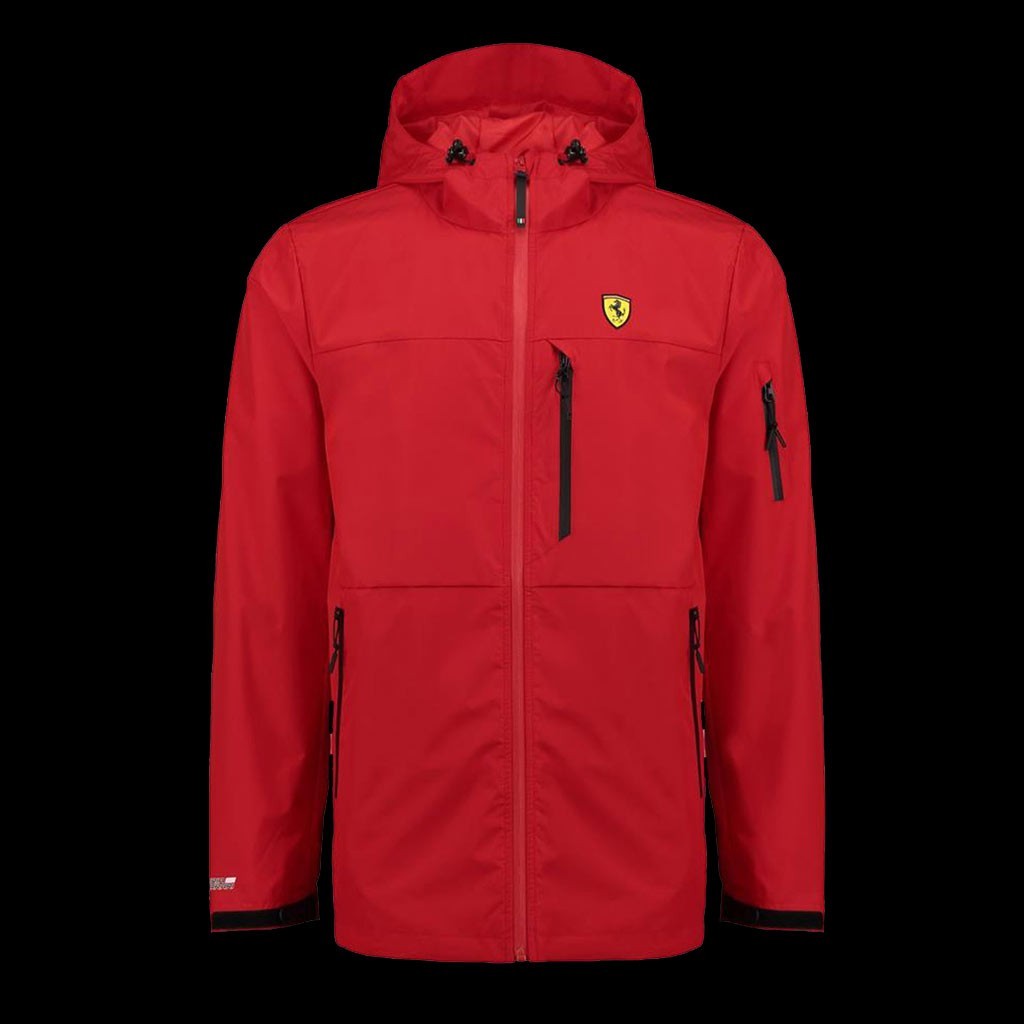 scuderia ferrari rain jacket