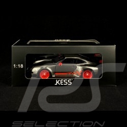 Porsche 911 GT1 Almeras Type 993 grey / red 1/18 KESS KE18004C