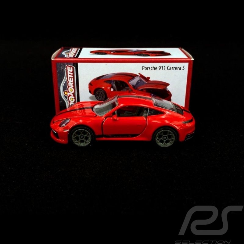 Porsche 911 Carrera S type 992 Indischrot 1/59 Majorette 212052016T20