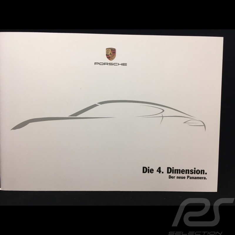 Brochure Porsche Panamera Die 4. Dimension 10/2008 ref WSRP090110S510